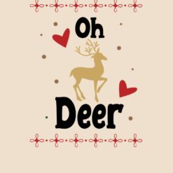 Christmas-Oh-Deer-Free-SVG-Design