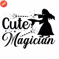 Cute-MAGICIAN-SVG-Free-Deign