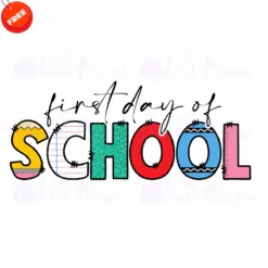 First-Day-Of-School-Free-SVG-Design