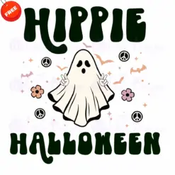 Ghost-Hippie-Halloween-Free-SVG-Deigns