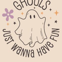 Ghost-Just-Wanna-Have-Fun-Free-SVG-Design