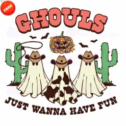 Ghouls-Phumpkin-Just-Wanna-Have-Fun-Free-SVG-Design