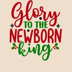 Glory-ToThe-NewBorn-King-Free-SVG-Design