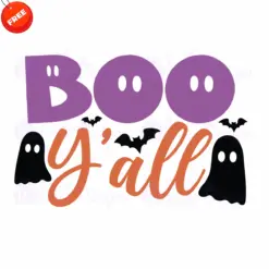 Halloween-Boo-Yall-SVG-Free-Vector