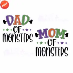 Halloween-Family-Of-Monsters-SVG-Free-Deigns