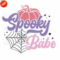 Halloween-Spooky-Babe-Free-SVG-Deigns