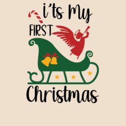 Its-My-Firts-Christmas-Free-SVG-Design