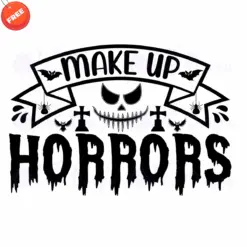 Make-up-horrors-SVG-Free-Deigns