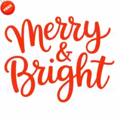 Merry-Bright-Free-SVG-Design