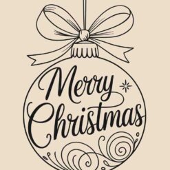 Merry-Christmas-Bauble-Ball-2-Free-SVG-Design