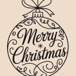 Merry-Christmas-Bauble-Ball-Free-SVG-Design