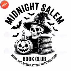 Midnight-Salem-Book-Club-SVG-Free-Deigns