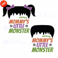 Mommys-Little-Monster-SVG-Free-Designs