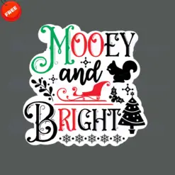 Mooey-And-Bright-Free-SVG-Design