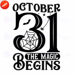 October-31-the-magic-Free-SVG-Deigns