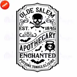 Olde-Salem-Apothecary-Enchanted-SVG-Free-SVG-Deigns