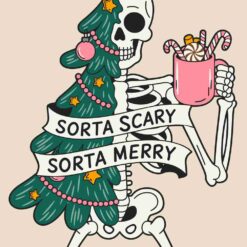 Pine-Tree-Skeleton-Sorta-Scary-Sorta-Merry-Free-SVG-Design