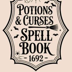Potions-And-Curses-Spell-Book-1692-SVG-Free-Deigns