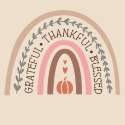 Ranbow-Grateful-Thankfull-Blessed-Free-SVG-Deigns