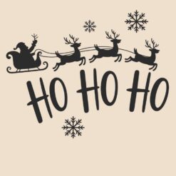 Santa-Clauss-Reindeer-Ho-Ho-Ho-Free-SVG-Design