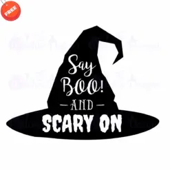 Say-Boo-And-Scary-On-SVG-Free-Designs