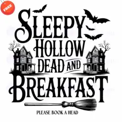 Sleepy-Hollow-Dead-And-Breakfast-SVG-Free-Designs
