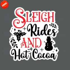 Sleigh-Rides-And-Hot-Cocoa-Free-SVG-Design