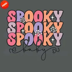 Spooky-Baby-Free-SVG-Design