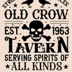 Strongest-ales-and-Tales-Old-Crow-Free-SVG-Deigns