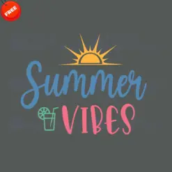 Summer-Vibes-2-Free-SVG-Design