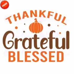 Thankful-Gratefull-Blessed-Free-SVG-Deigns