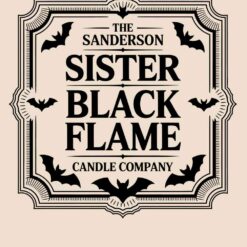 The-Sanderson-Sister-Black-Flame-Candle-Company-SVG-Free-Designs