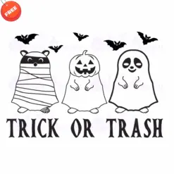 Trick-Or-Trash-SVG-Free-Designs