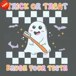 Trick-Or-Treat-Brush-Your-Teeth-Free-SVG-Deigns