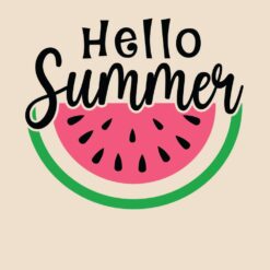 Watermelon-Hello-Summer-Free-SVG-Design