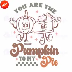 You-Are-The-Pumpkin-To-My-Pie-Free-SVG-Deigns