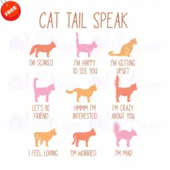 Cat-Tail-Speak-Free-SVG-Design