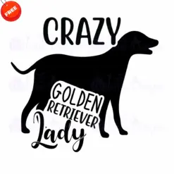 Crazy-Golden-Retriever-Lady-Free-SVG-Design