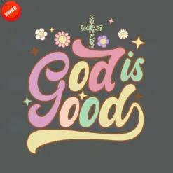 God-Is-Good-Free-SVG-Design