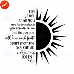 I-Am-The-Vine-You-Can-Do-Nothing-John-Free-SVG-Design