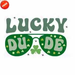 Lucky-Dude-Free-SVG-Design