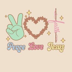 Peace-Love-Jesus-SVG-Free-Design