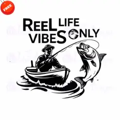 Reel-Life-Vibes-Only-Free-SVG-Design