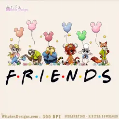 Download Disney Zootopia 2 Friends PNG for Cricut and more